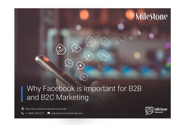 Why Facebook is important for B2B and B2C Marketing